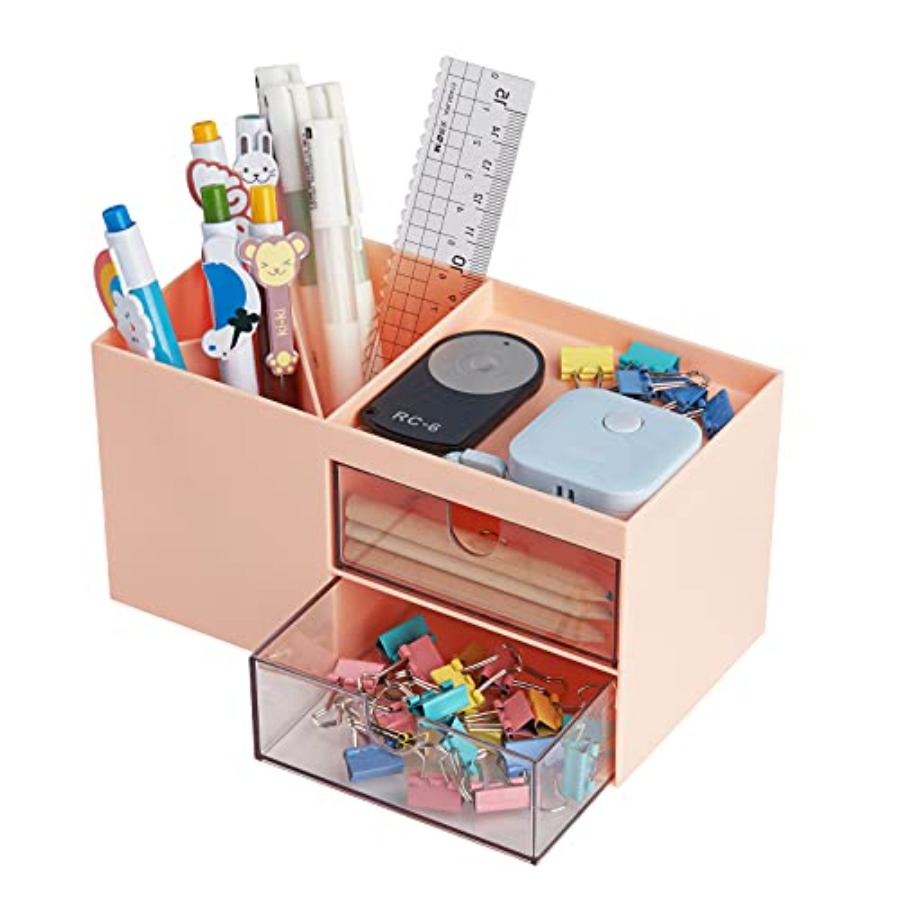 Stationery Supply Business - Office Desk Organizer with drawer, Office