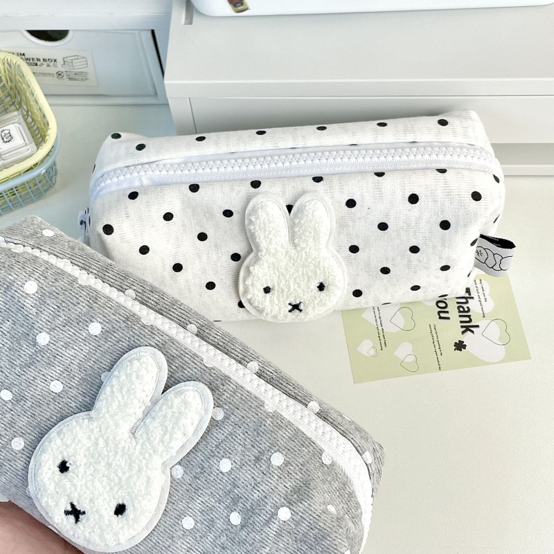 Miffy rabbit cute creative car - Pencil Case Large のレビューと価格