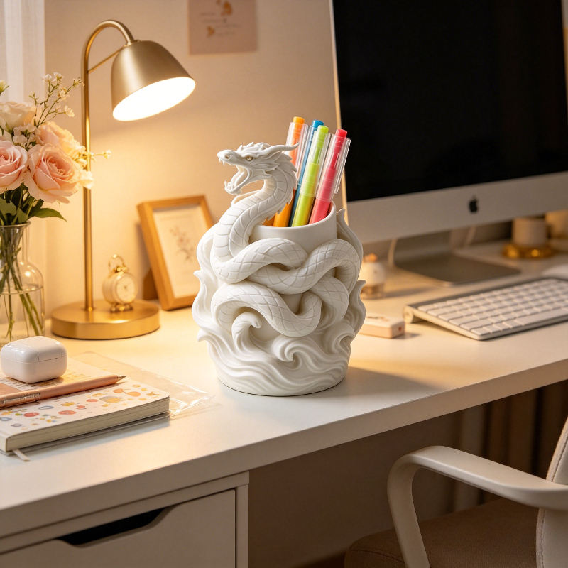 Dragon Relief Pen Holder, Desk - Ideal Stationery & Office Supply のレビューと価格