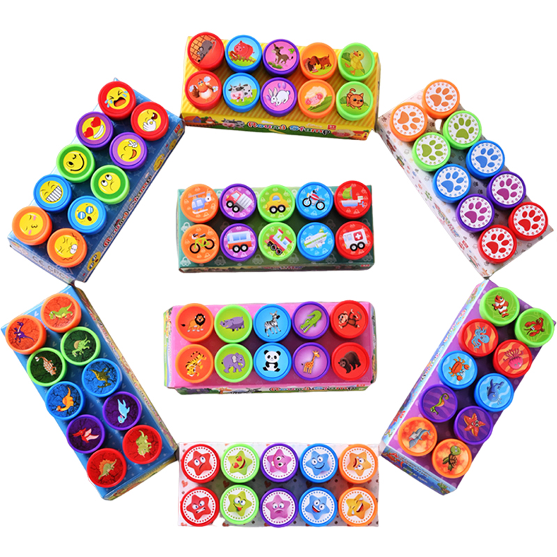 10pcs/box Assorted Stamps Self - Self Inking Stamp のレビューと価格