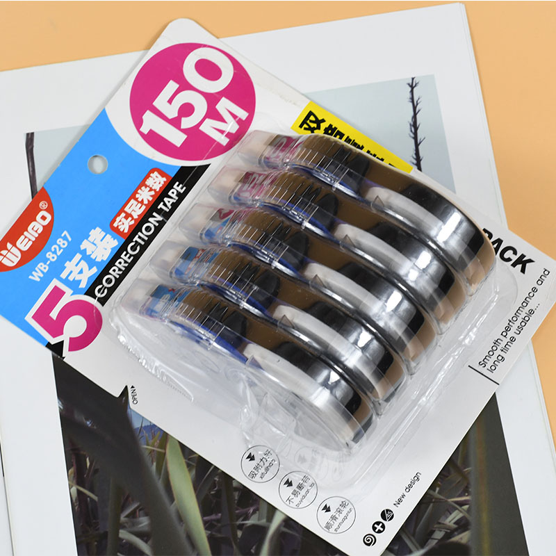 8287White Out Crrection Tape 5 - Correction Tape Roller のレビューと価格