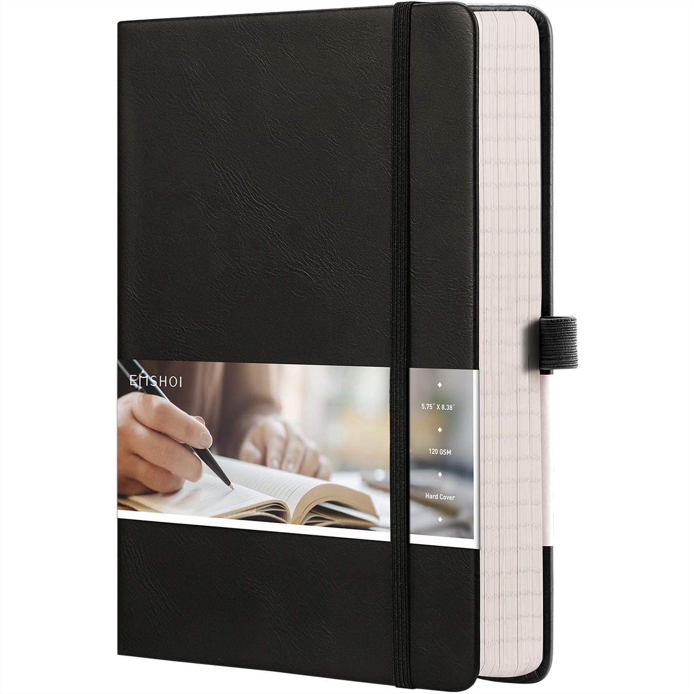 A5 Graph Notebook 256 Pages Ha - Journal Leather Hardcover のレビューと価格