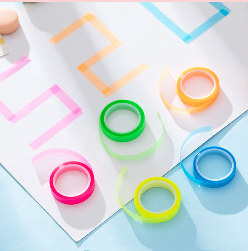 5 Rolls Multicolor Writable St - Correction Tape Roller のレビューと価格