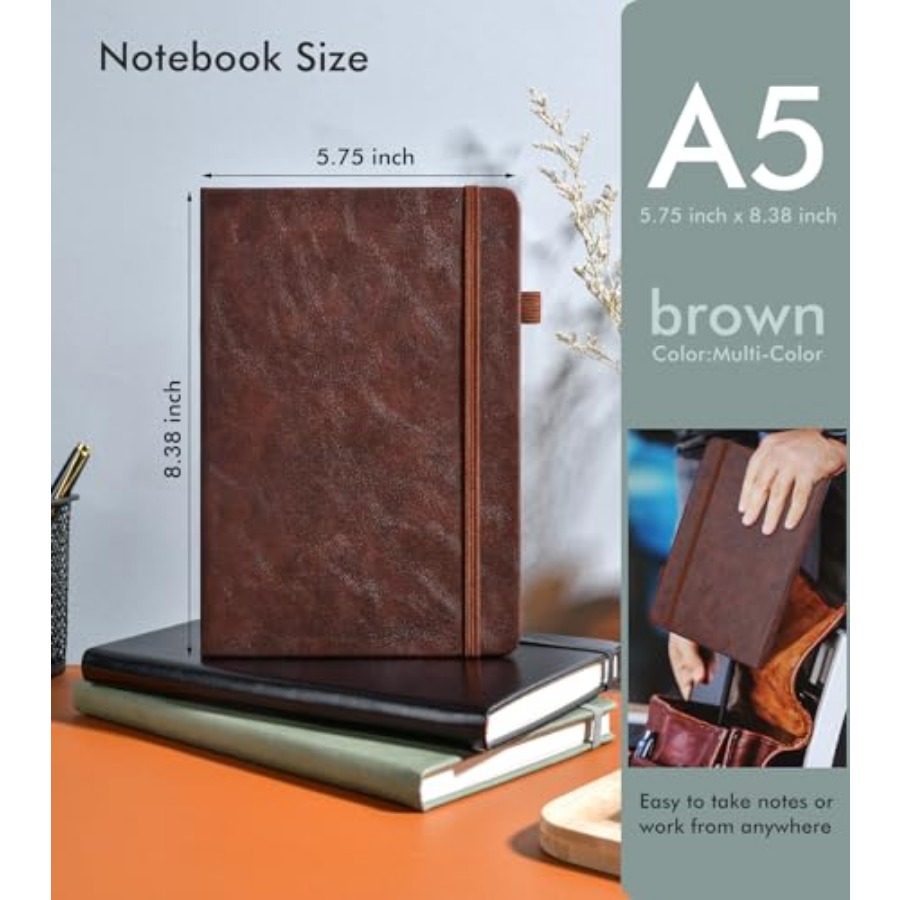 Lined Journal Notebook for Men - Journal Leather Hardcover のレビューと価格