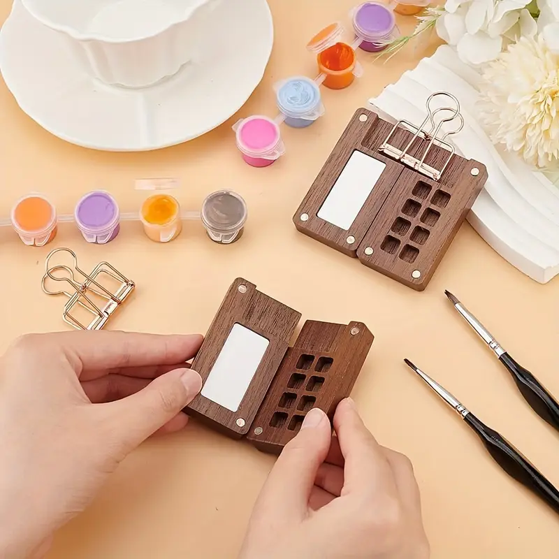 Portable Watercolor Set Travel - Binder Clip Assorted のレビューと価格
