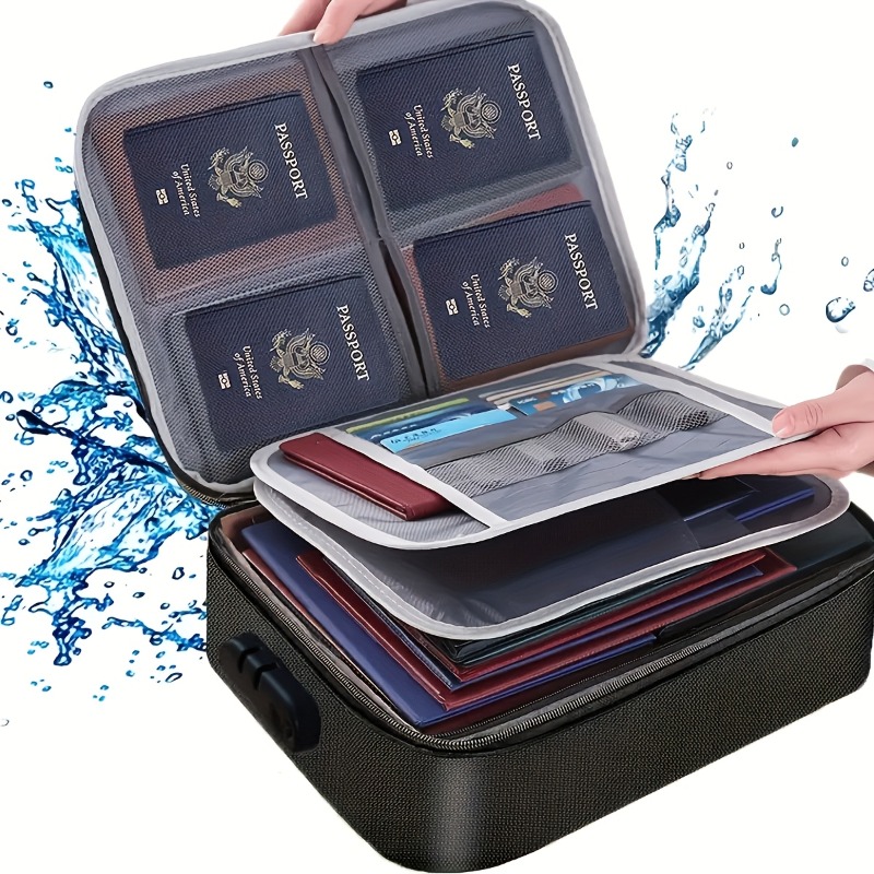 Lockable File Storage Bag,3-La - Portfolio Folder Zip のレビューと価格
