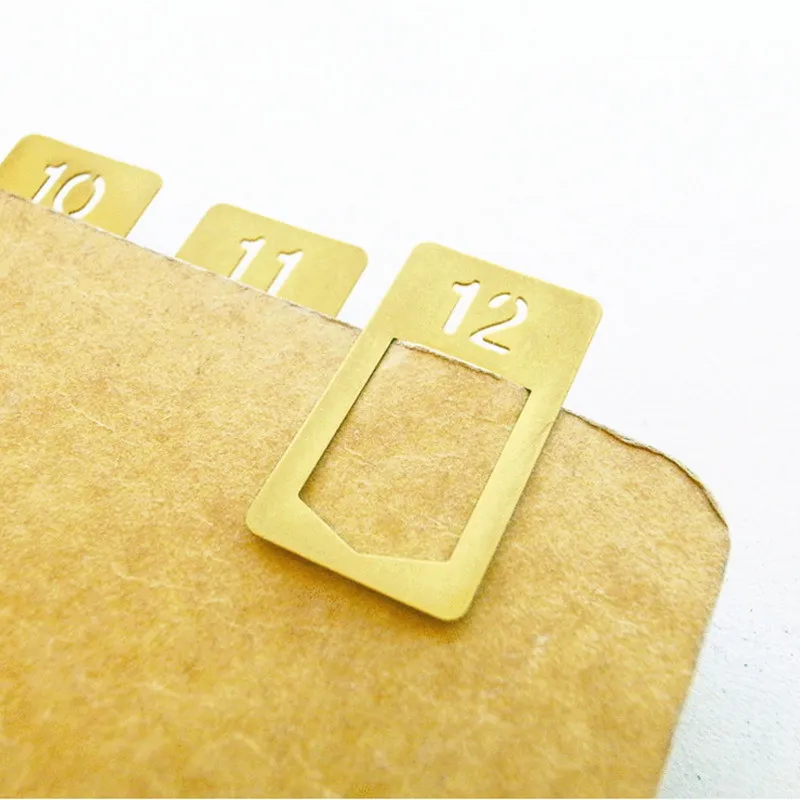 12 Pcs/lot Vintage Copper Book - Stationery Office Supply Store のレビューと価格