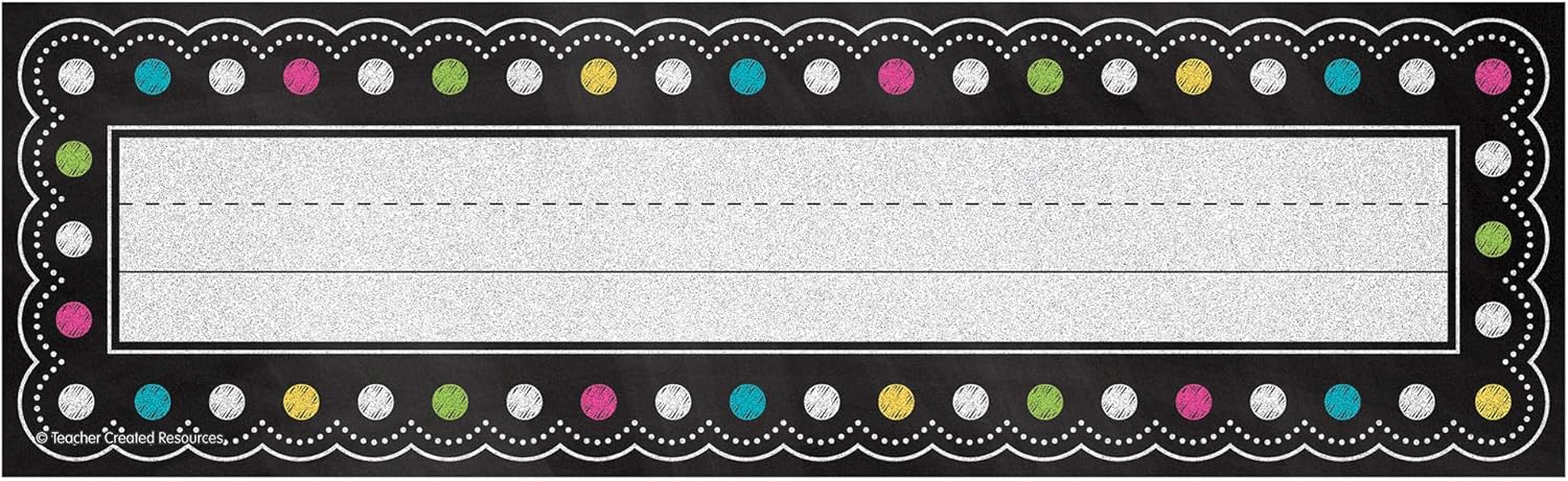 Chalkboard Brights Name Plates - Desk Name Plate のレビューと価格