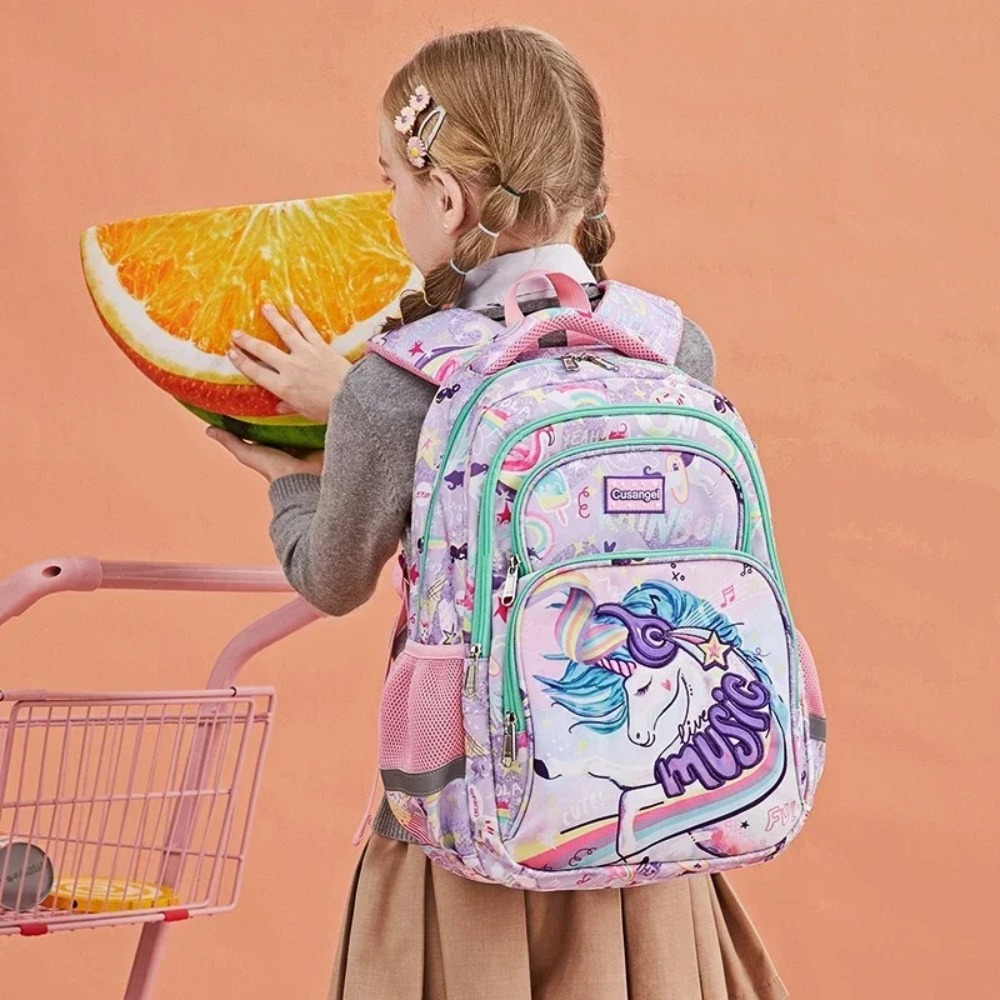 3PCS Kids Backpack Set Unicorn - Pencil Case Large のレビューと価格