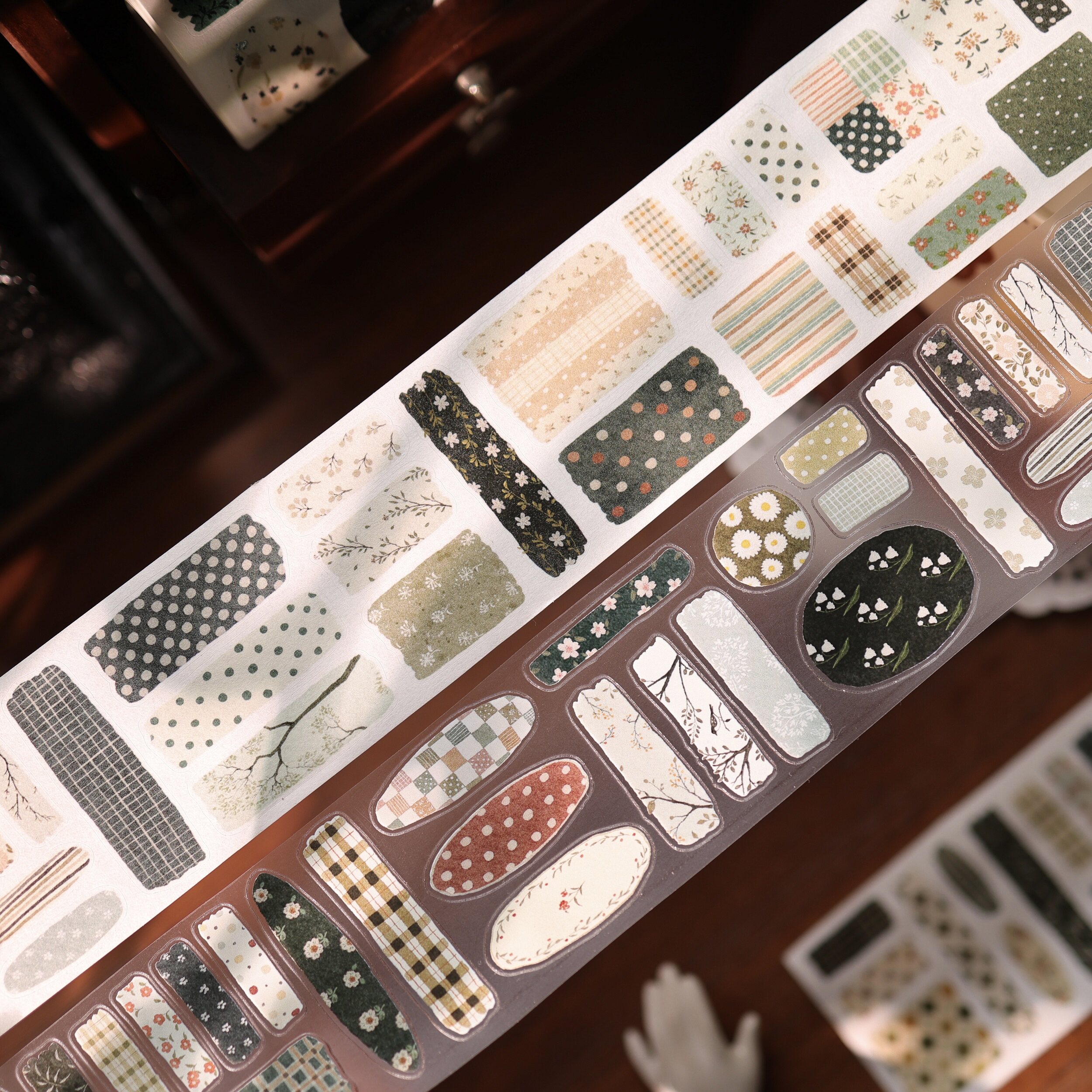 YiEr Studio Vintage Floral Pat - Washi Tape Set のレビューと価格