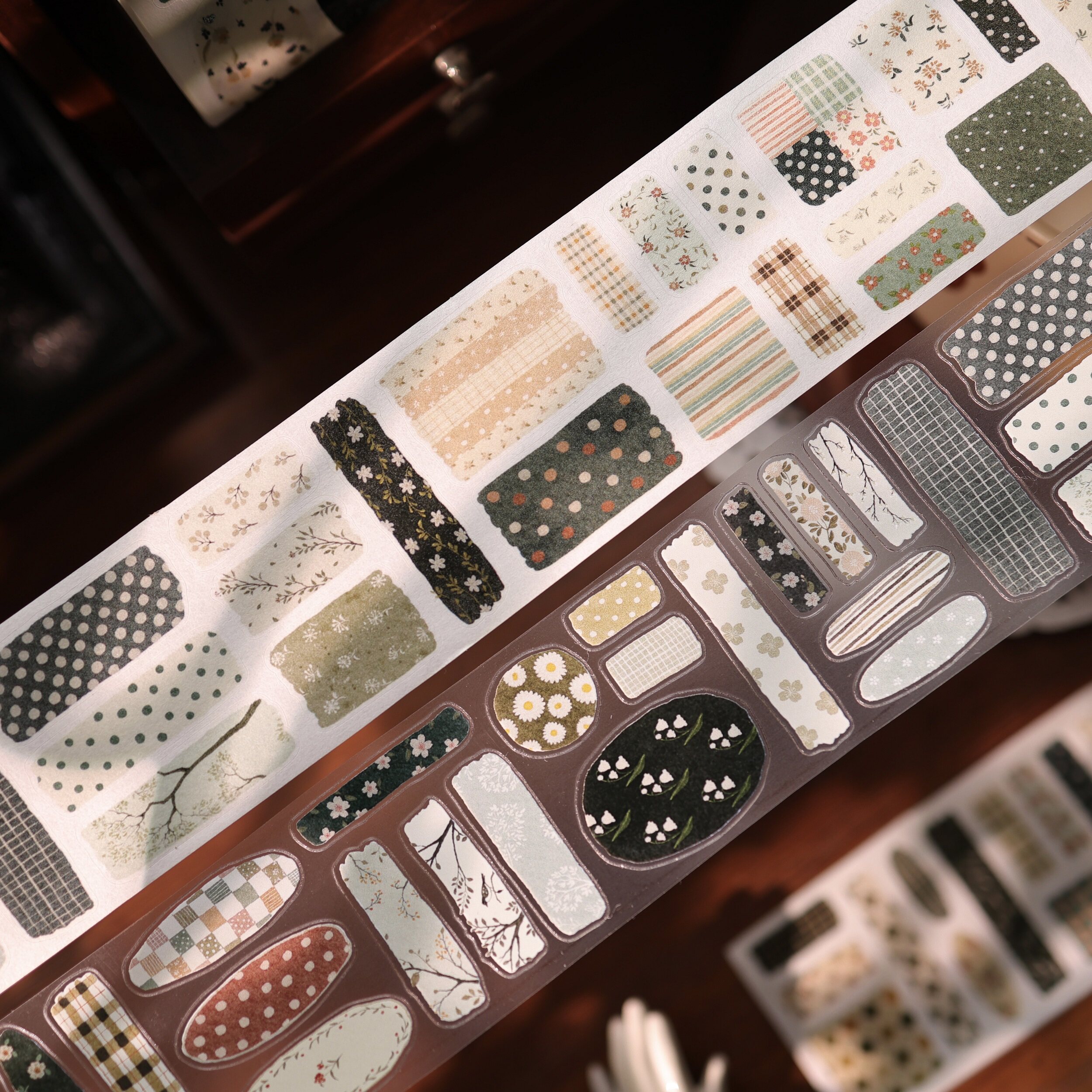 YiEr Studio Vintage Floral Pat - Washi Tape Set のレビューと価格