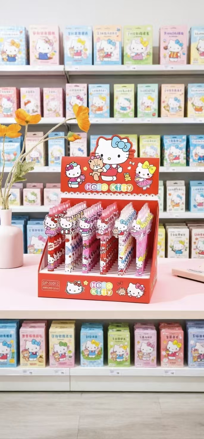 Cute Hello Kitty Gel Pen 0.5mm - Is Stationery Office Supply のレビューと価格