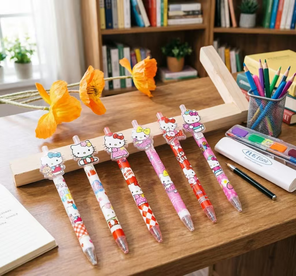 Cute Hello Kitty Gel Pen 0.5mm - Is Stationery Office Supply のレビューと価格