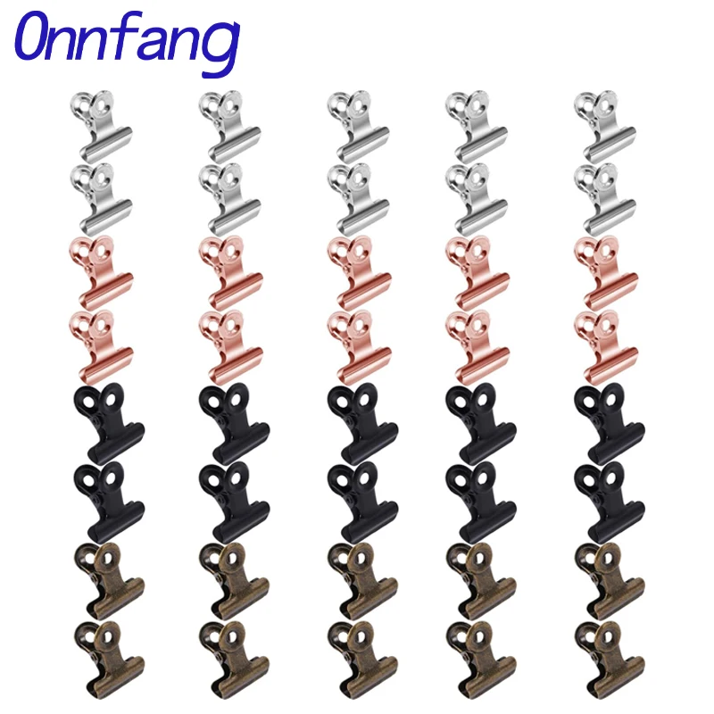 40/20PCS  Set Mini 21x23mm Met - Binder Clip Assorted のレビューと価格
