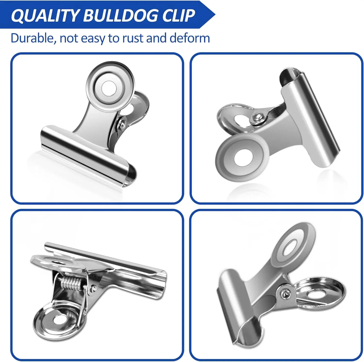 40/20PCS  Set Mini 21x23mm Met - Binder Clip Assorted のレビューと価格