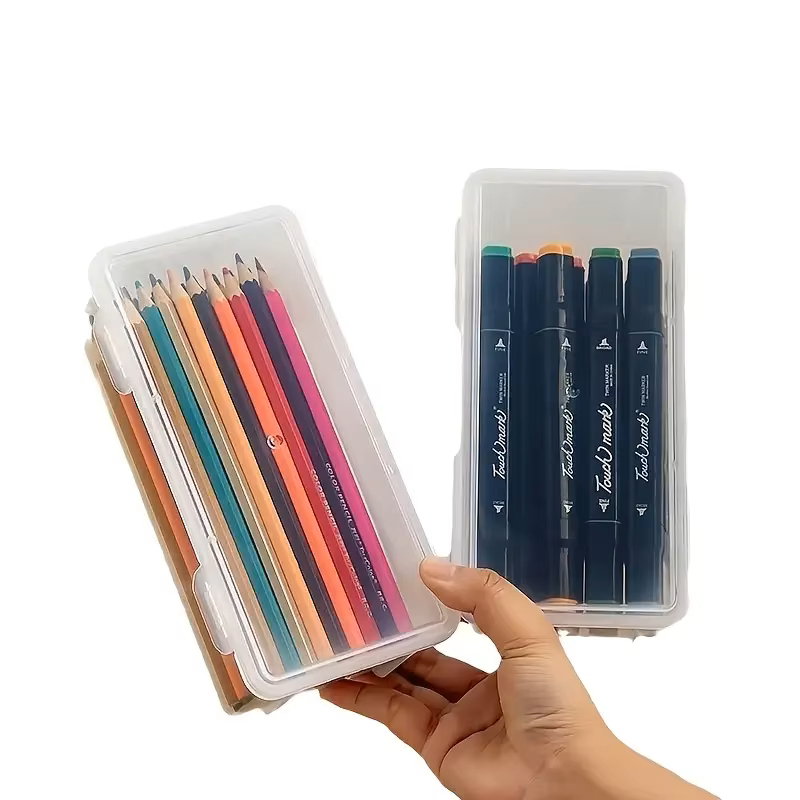 4 large transparent PP storage - Stationery Office Supply Store のレビューと価格