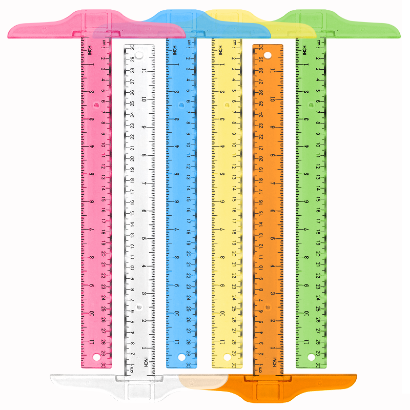 1Pc T-shaped Double Side Scale - Is Stationery Office Supply のレビューと価格