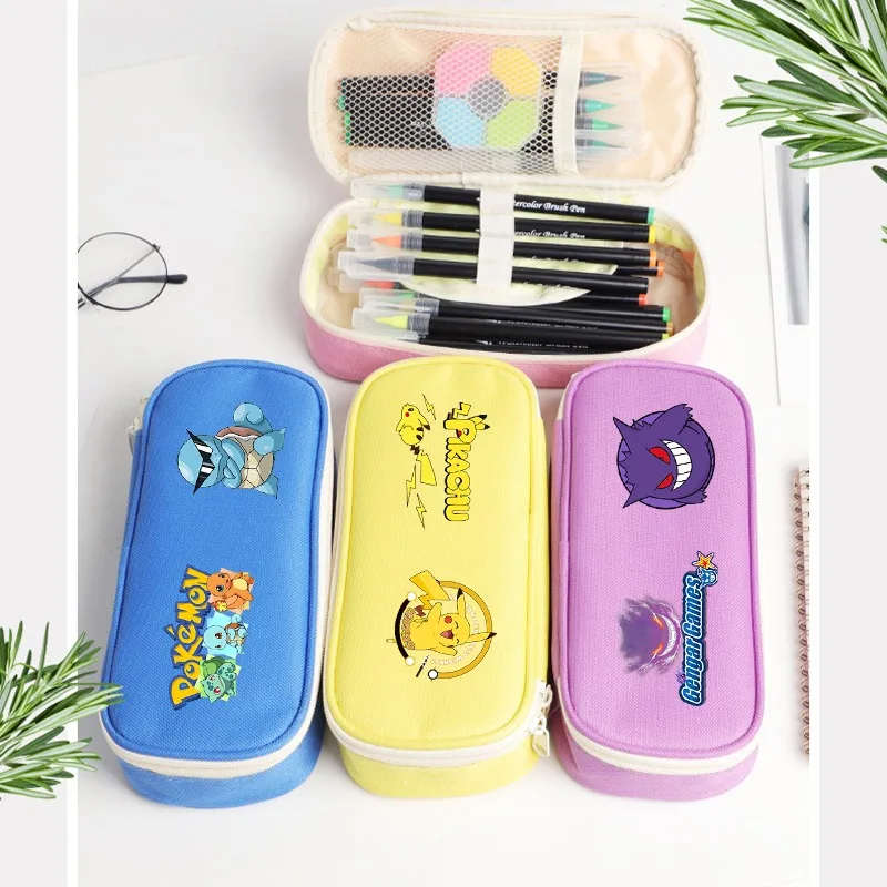 Pokemons Pikachu Pencil Case C - Pencil Case Large のレビューと価格