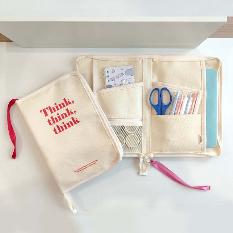 Large Capacity Canvas Planner  - Portfolio Folder Zip のレビューと価格