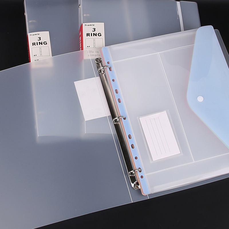 Plastic 11-hole Loose-leaf Fil - Portfolio Folder Zip のレビューと価格