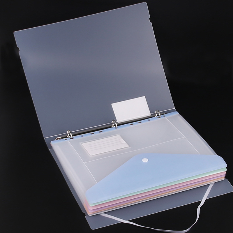 Plastic 11-hole Loose-leaf Fil - Portfolio Folder Zip のレビューと価格