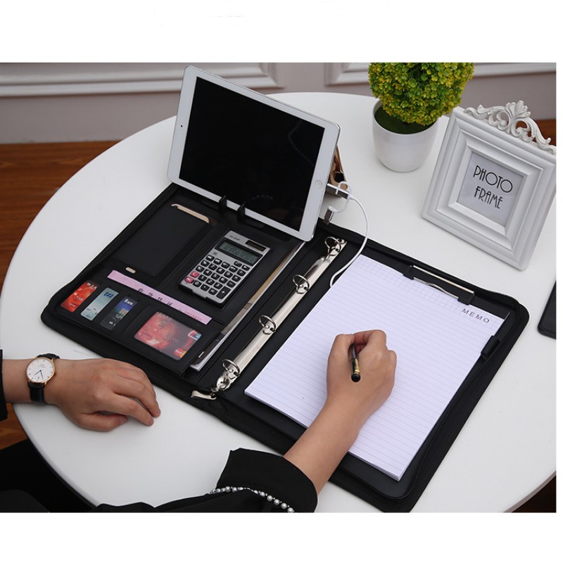 Multifunctional A4 Conference  - Portfolio Folder Zip のレビューと価格