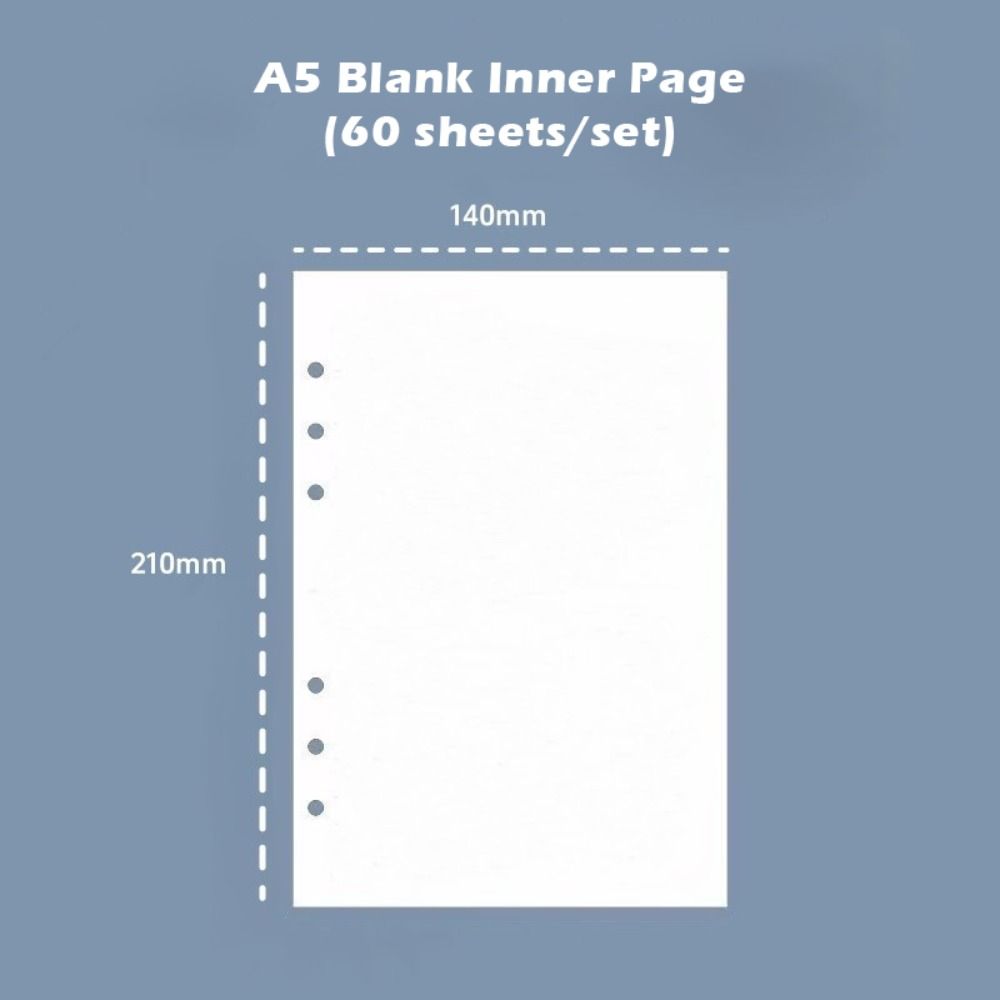 Korean A5 Loose-leaf Notebook  - Notebook Dotted A5 のレビューと価格