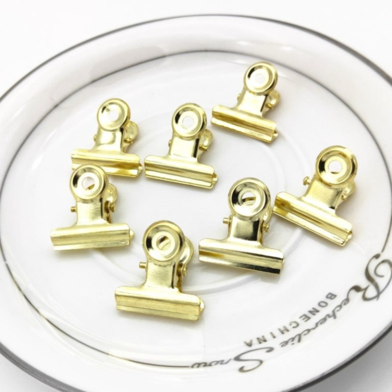 20PCS/Set 21mm*23mm Round Meta - Binder Clip Assorted のレビューと価格