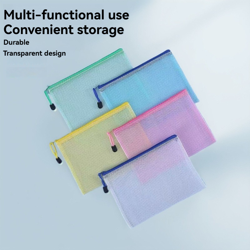 5PCS Stationery Storage Folder - Portfolio Folder Zip のレビューと価格
