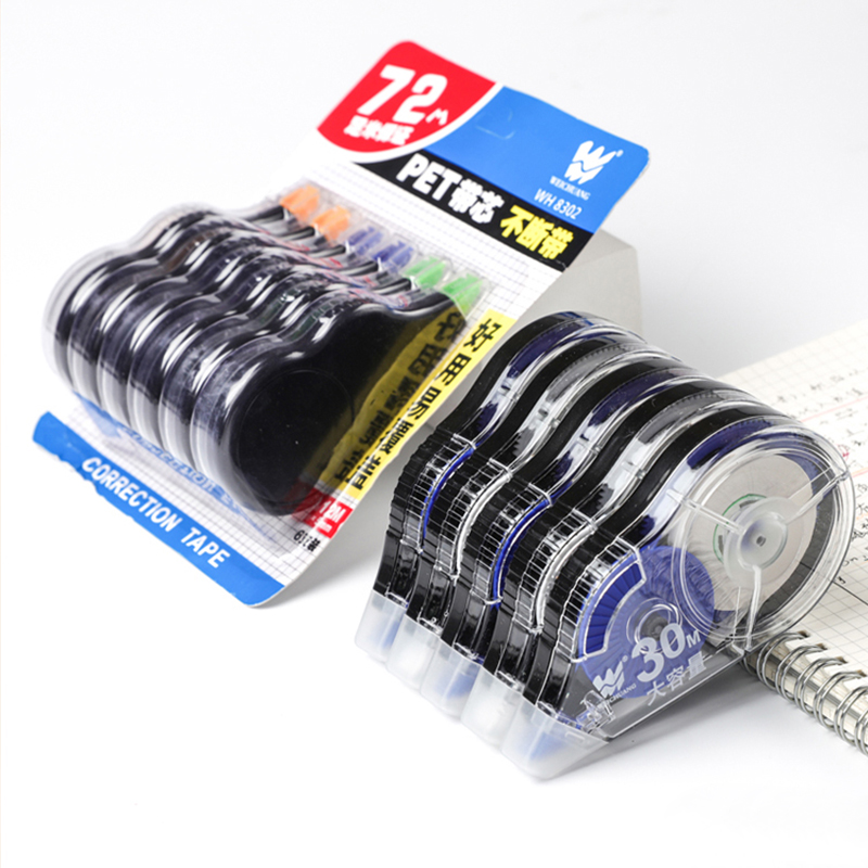 6pcs/Set School Correction Tap - Correction Tape Roller のレビューと価格