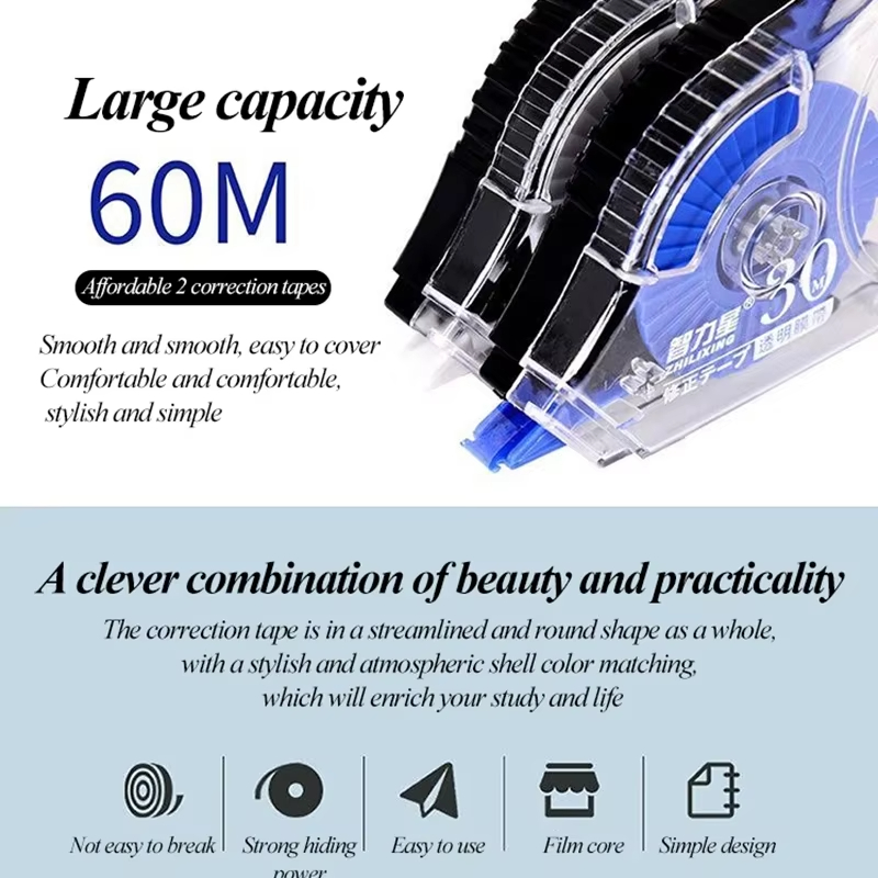 6pcs/Set School Correction Tap - Correction Tape Roller のレビューと価格