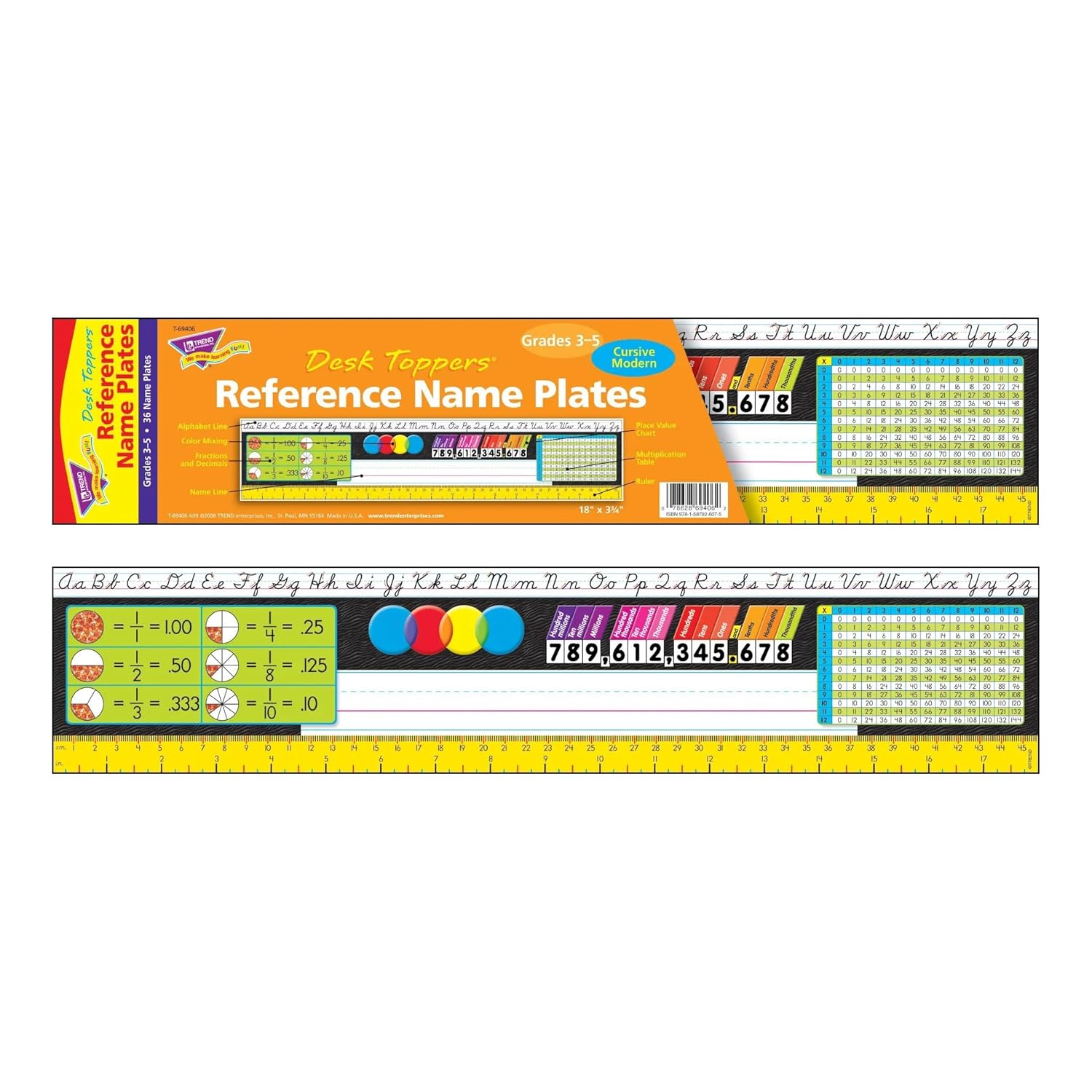 Grades 3-5 Desk Name Plates wi - Desk Name Plate のレビューと価格