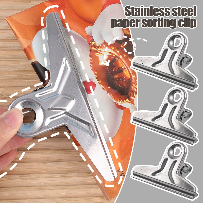 Extra Large Bulldog Paper Bind - Binder Clip Assorted のレビューと価格
