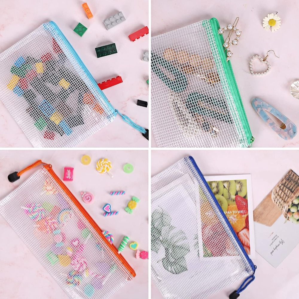 Cosmetic Makeup Bags Mesh Zipp - Portfolio Folder Zip のレビューと価格