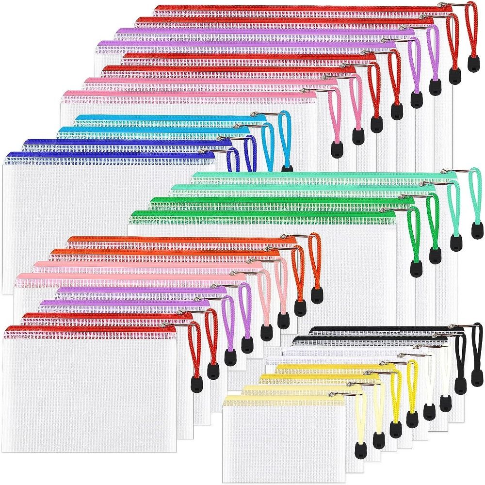 Cosmetic Makeup Bags Mesh Zipp - Portfolio Folder Zip のレビューと価格