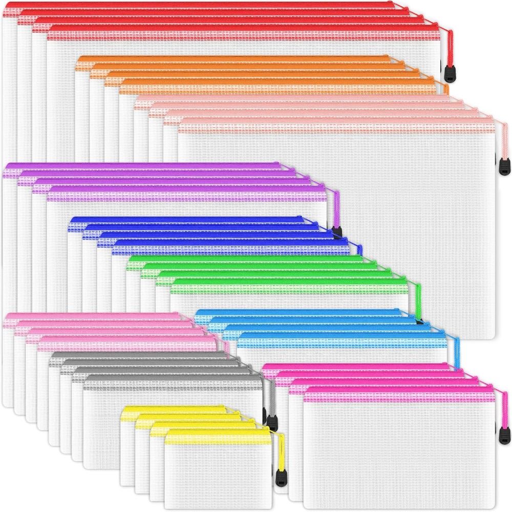 Cosmetic Makeup Bags Mesh Zipp - Portfolio Folder Zip のレビューと価格