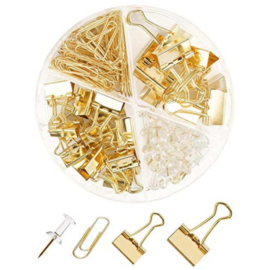 Paper Binder and Clips Set, Me - Binder Clip Assorted のレビューと価格