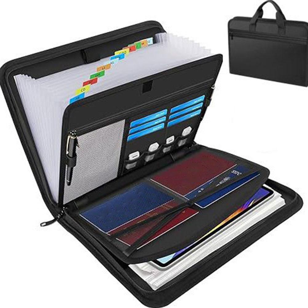 A4 Zipper File Bag Waterproof  - Portfolio Folder Zip のレビューと価格