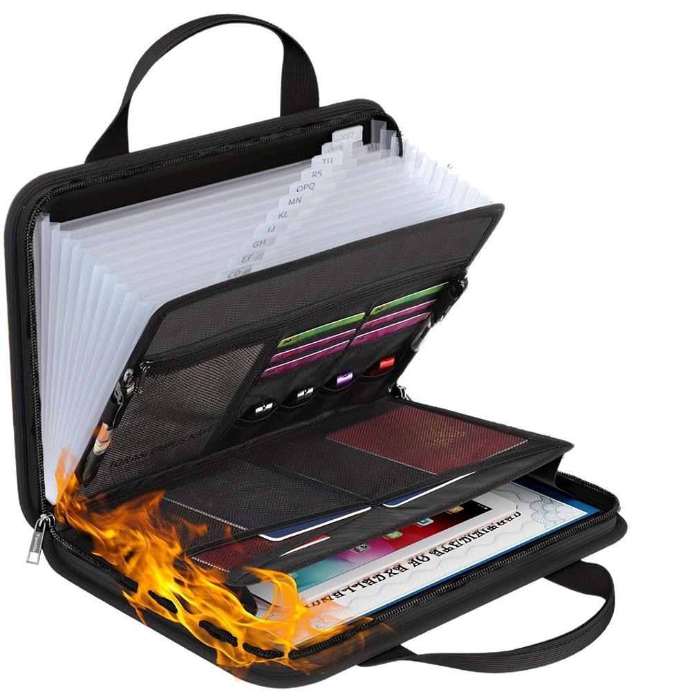 A4 Zipper File Bag Waterproof  - Portfolio Folder Zip のレビューと価格