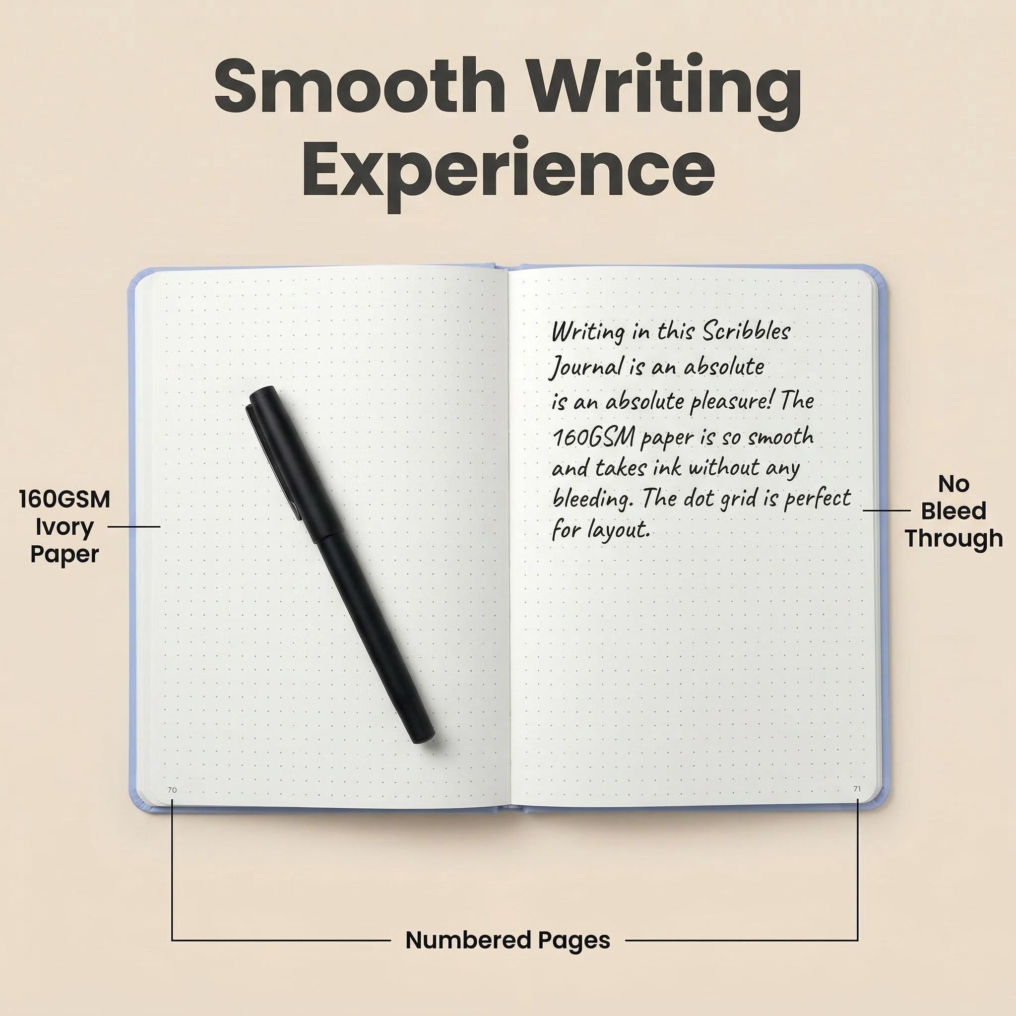 A5 Dot Grid Journal Notebook P - Notebook Dotted A5 のレビューと価格
