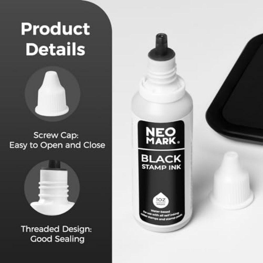 Premium Stamp Ink, 2 Pack Quic - Self Inking Stamp のレビューと価格