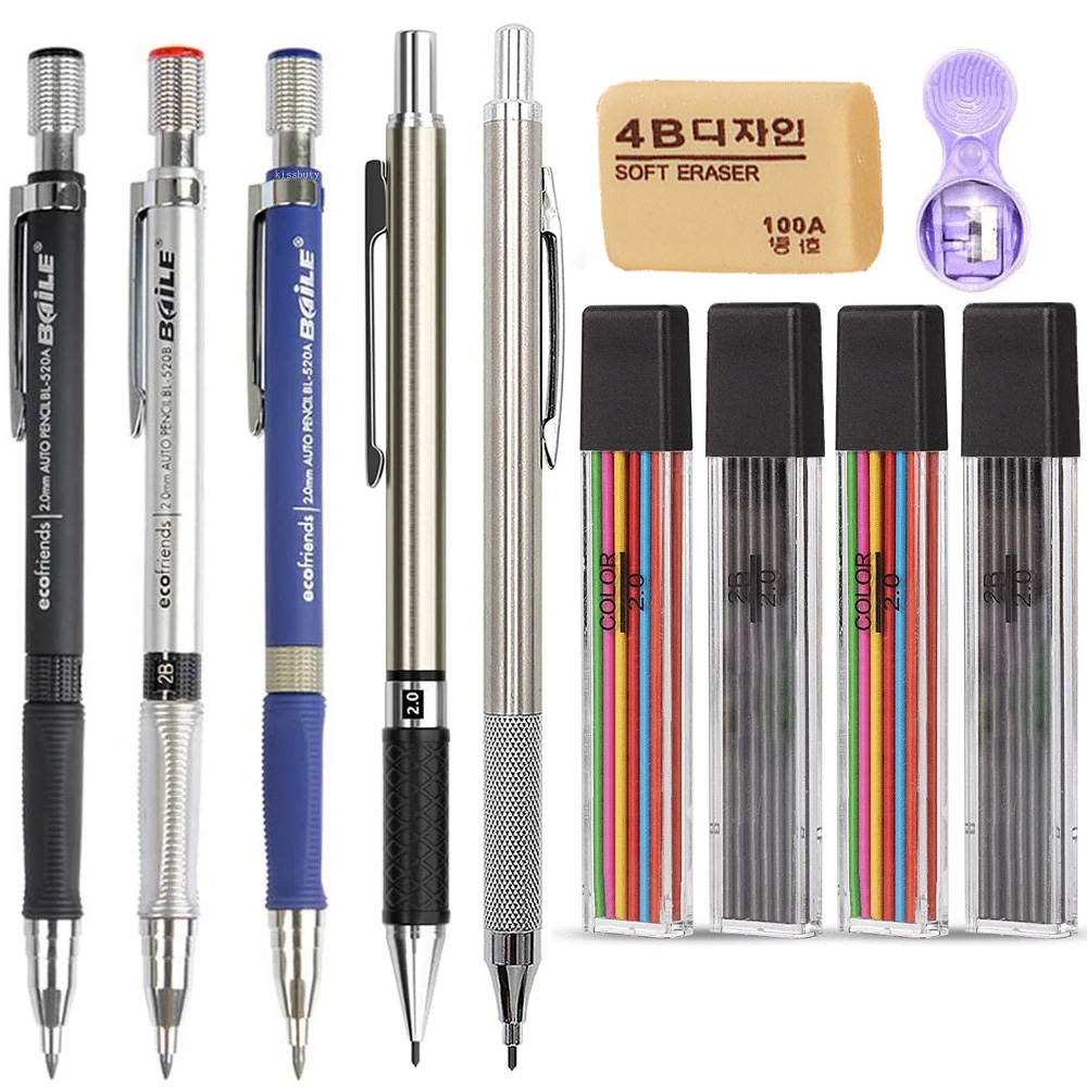2.0mm 2B Mechanical Pencils Au - Ideal Stationery & Office Supply のレビューと価格