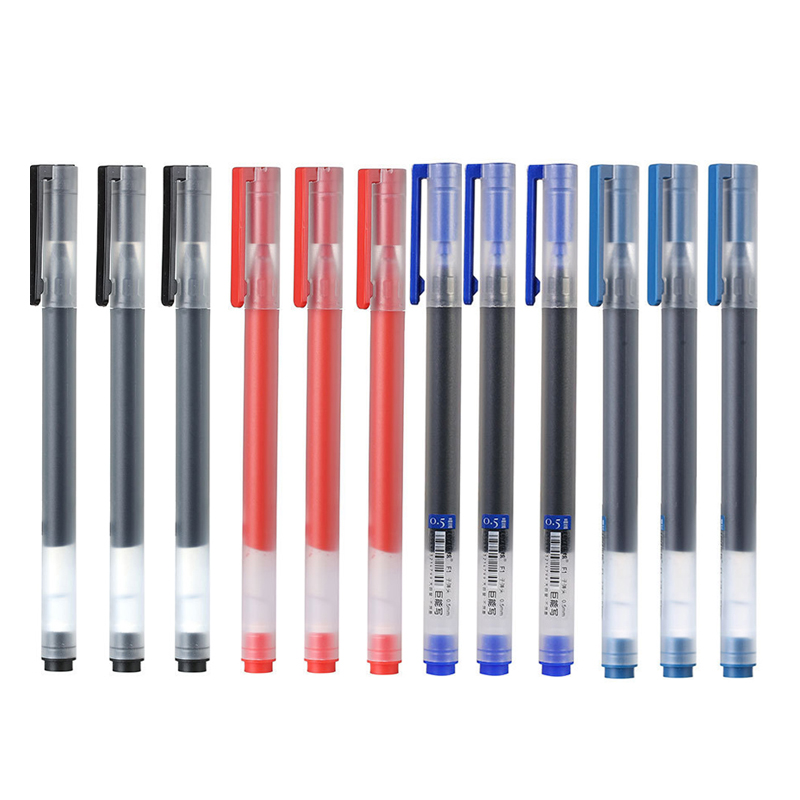 12/6Pc/Lot Gel Pen 0.5MM Ink S - Stationery Supply Business のレビューと価格