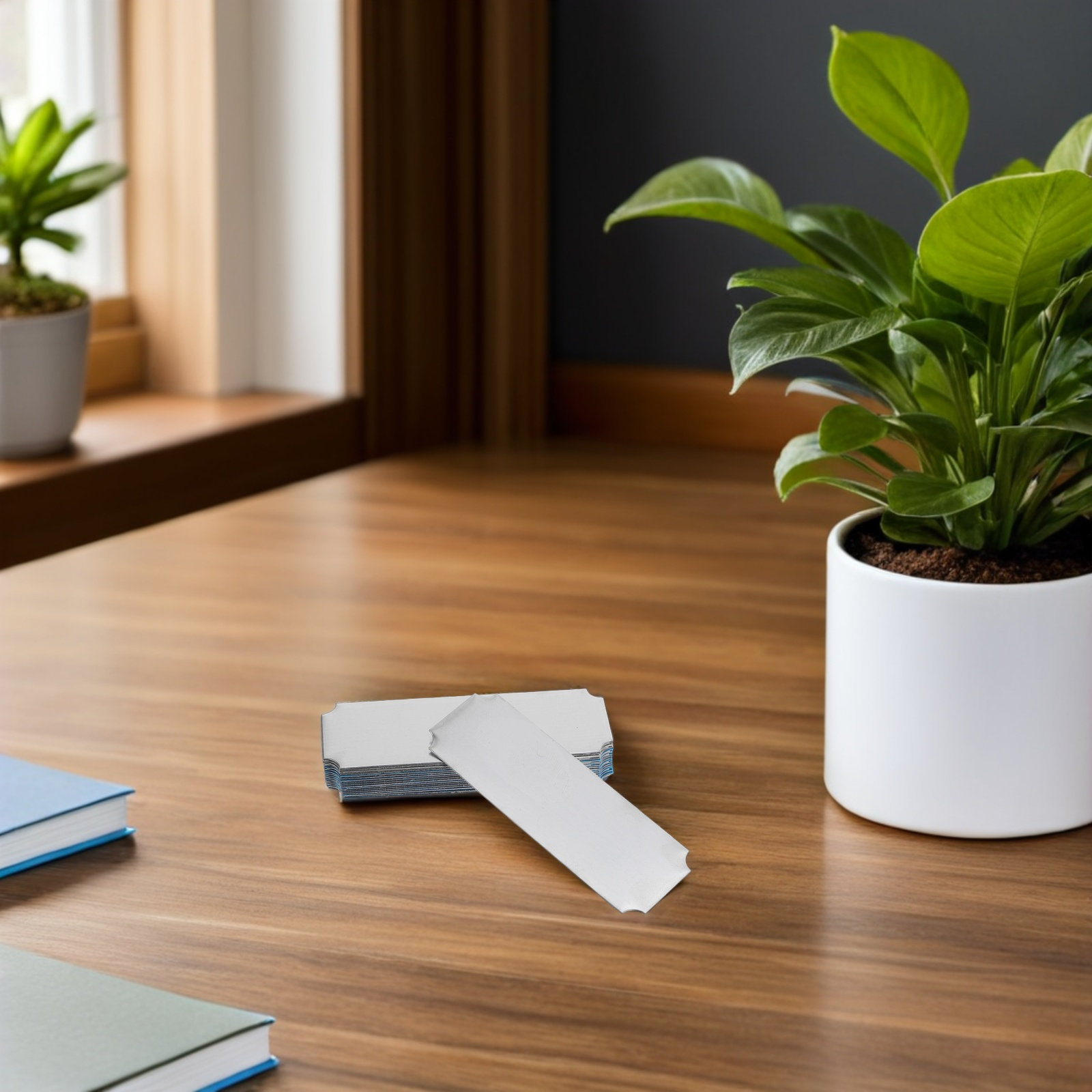 20Pcs Rectangle Stainless Stee - Desk Name Plate のレビューと価格