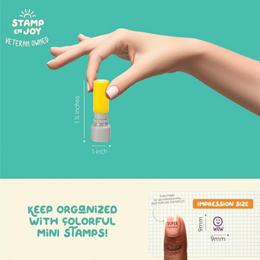 5 Self-Ink Flash Stamp Set, Mu - Self Inking Stamp のレビューと価格