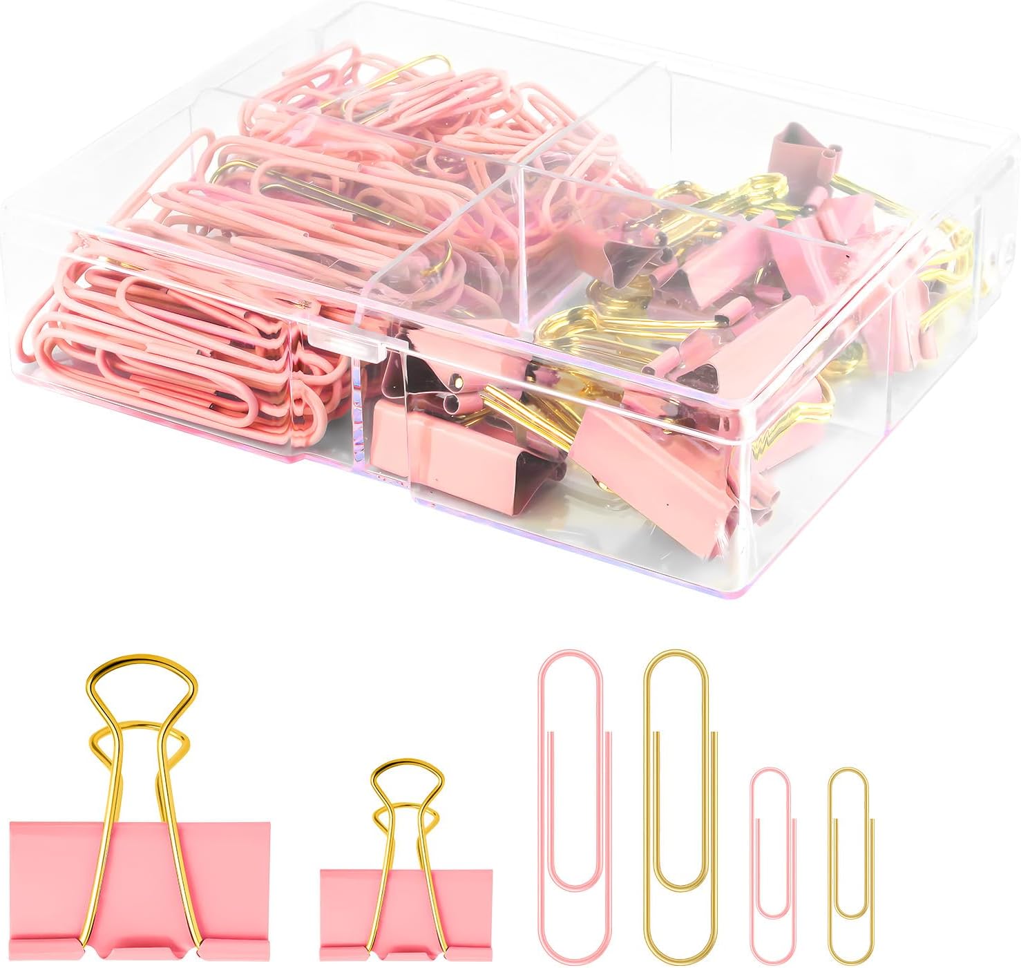 Paper Clips Binder Clips Combo - Binder Clip Assorted のレビューと価格