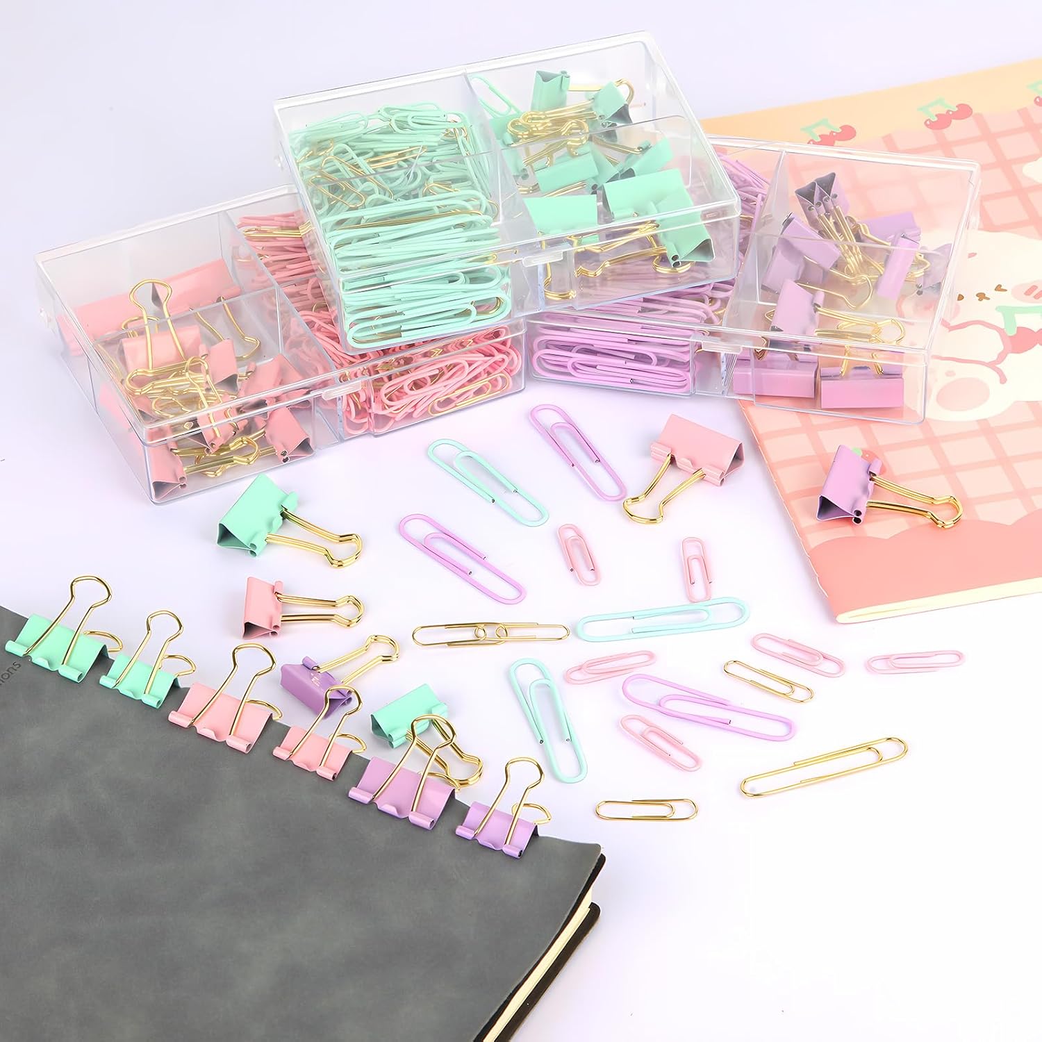 Paper Clips Binder Clips Combo - Binder Clip Assorted のレビューと価格