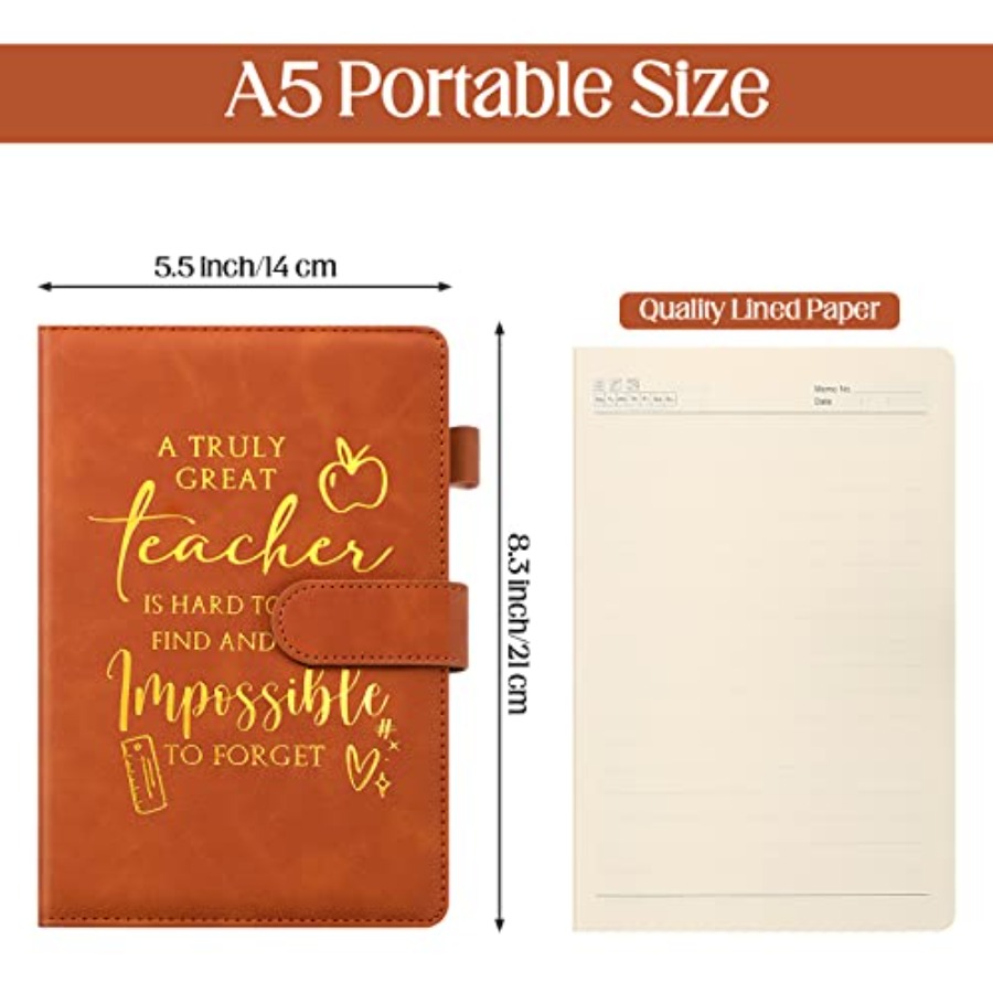 Pcs Teacher Appreciation Gifts - Journal Leather Hardcover のレビューと価格