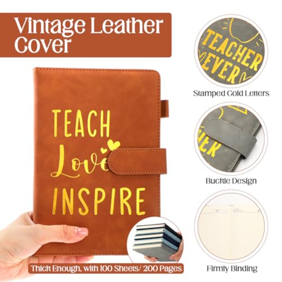 Pcs Teacher Appreciation Gifts - Journal Leather Hardcover のレビューと価格