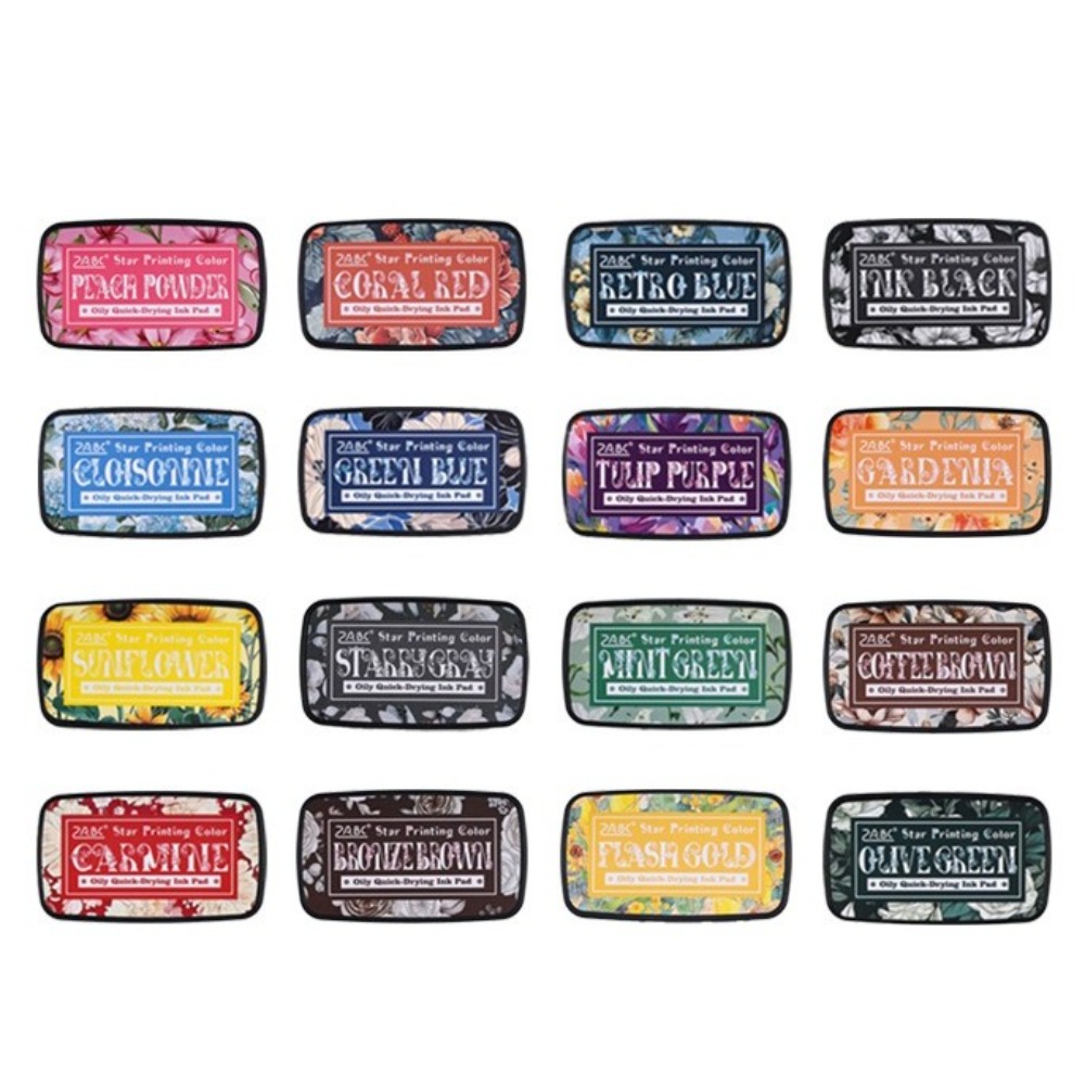 New Colorful Ink Pad Rectangul - Self Inking Stamp のレビューと価格